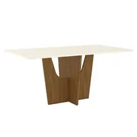 Mesa de Jantar Henn SC36-127 Vértice Tampo MDF 160cm