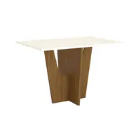 Mesa de Jantar Henn SC37-127 Vértice Com Tampo MDF 120cm