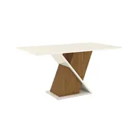 Mesa de Jantar Henn SC28-127 Solus Com Tampo MDF 160cm