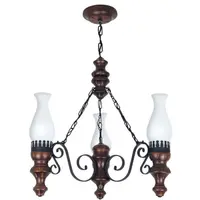 Lustre Rústico Luminárias Müller 803E