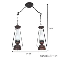 Pendente Lampião Luminárias Müller 882E