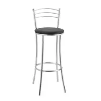 Banqueta Cromada Fil Mila 146 91x34x34cm