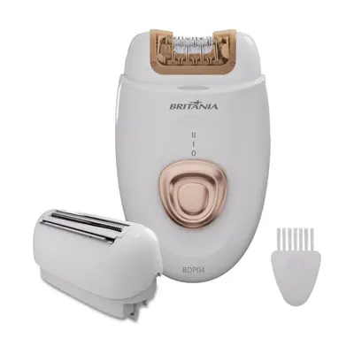 Depilador Britânia BDP04 2 Velocidades 5W Com 4 Acessórios Bivolt