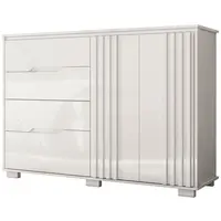 Cômoda Moval Texas 049440 2 Portas e 4 Gavetas MDP 15mm 105x147x47cm