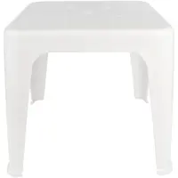 Mesa Plástica de Apoio Mor 15151301 com Proteção UV 43x51x51cm