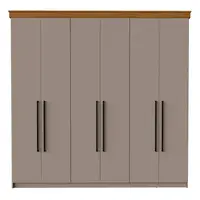 Guarda Roupa / Roupeiro Móveis Primavera London 1062 6 Portas 2 Gavetas MDP