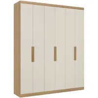 Roupeiro THB Milan 5865 6 Portas e 2 Gavetas MDP 220x180x47cm