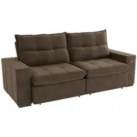 Sofá Estofado Kappesberg Kairo S219-2 2 Lugares Retrátil 260cm