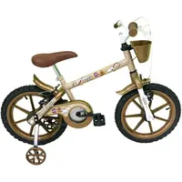 Bicicleta Infantil Track Bikes Pinky BD Aro 16 Freio V-Brake Nylon