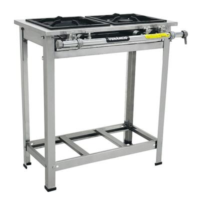 Fogão 2 Bocas Venâncio Industrial Baixa Pressão Inox - Ei2