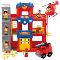 Estação de Bombeiros Maral Fire Station 4059 com Acessórios