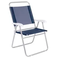 Cadeira Mor Master Plus 2112 Alumínio Dobrável Proteção UV