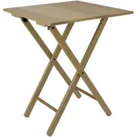 Mesa Tramontina Dobrável Lille 13800 Acabamento Verniz 75x60x60cm
