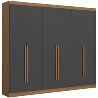 Guarda Roupa/ Roupeiro Kappesberg T580 6 Portas 3 Gavetas MDP 230x270x47cm