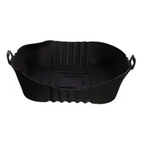 Forma de Silicone Quadrada FSI-02PT 16cm Para Air Fryer