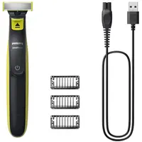 Aparador e Raspador OneBlade QP2724/10 À Prova D'Água 3 Pentes
