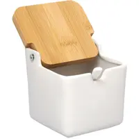 Saleiro com Colher Hauskraft PCLN-113 Porcelana 300ml