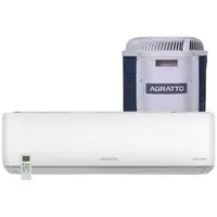 Ar Condicionado Split Agratto 9000BTUS Inverter Quente/Frio 220V