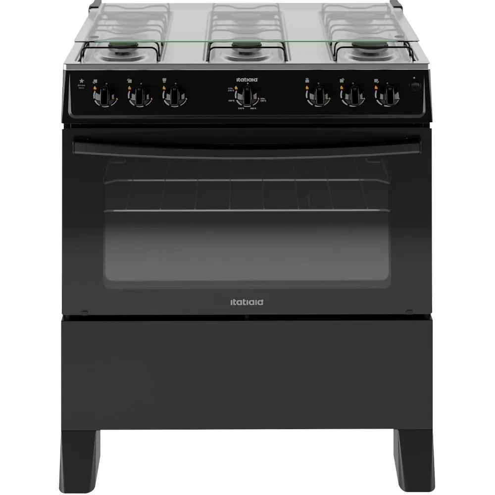 Etoileページ Fogão a Gás Itatiaia Star New Inox 6 Bocas Piso Bivolt - Benoit.com.br