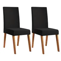Conjunto 2 Cadeiras Viero Milão 98,5x41x59cm