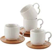 Conjunto Xícaras de Chá Hauskraft Pcln-232Br 190ml 8 Peças