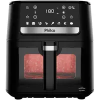 Fritadeira Elétrica Air Fryer Philco PAF95A Redstone 9,5L 1800W