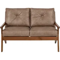 Estofado Movezen Nogueira 2 Lugares 83 x 122 x 88cm