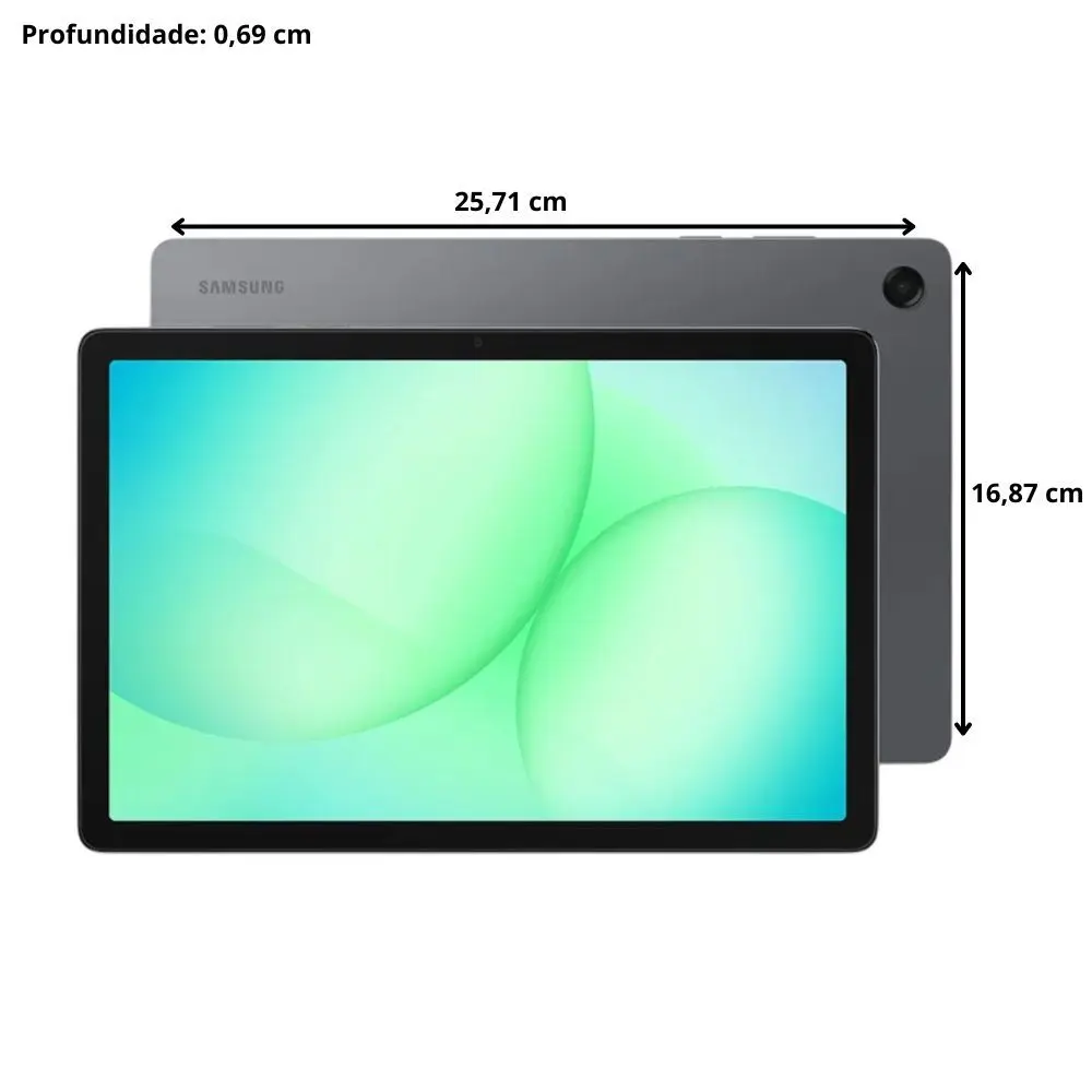 Tablet Samsung Galaxy Tab A11+ 128GB e 6GB RAM Tela de 11