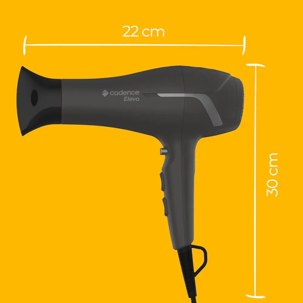 Secador de Cabelo Cadence Eleva SEC565 2 Velocidades 3