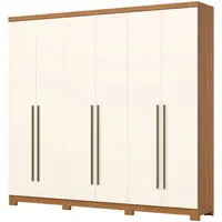 Guarda Roupa / Roupeiro Henn New Jade 6 Portas e 3 Gavetas MDP 230 x 249 x 46,5cm