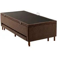 Box Conjugado CBCOL Solteiro D28 59 x 88 x 188 cm com Cama Auxiliar