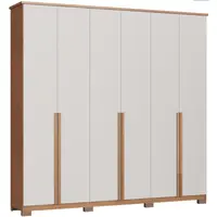 Guarda Roupa / Roupeiro Castro Vegas 6 Portas e 6 Gavetas MDF 225,5 x 230 x 47 cm