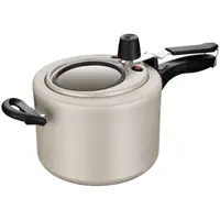 Panela de Pressão MTA 1278 Alumínio Antiaderente Com Visor Grande 4,5L