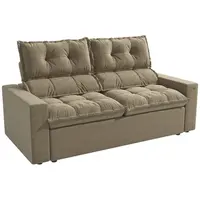 Sofá Estofado Viteli Retrátil Kappesberg S233-3 102x193x97cm