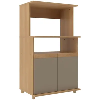 Kit Para 2 Fornos Móveis Sul 5737 2 Portas MDP 116 x 67 x 45cm