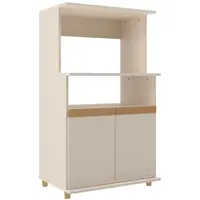 Kit Para 2 Fornos Móveis Sul 5737 2 Portas MDP 116 x 67 x 45cm
