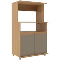 Kit Para 2 Fornos Móveis Sul 5737 2 Portas MDP 116 x 67 x 45cm
