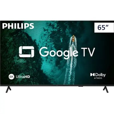 Smart TV Philips 65PUG7419 65" 4K UHD Quad Core com Comando de Voz