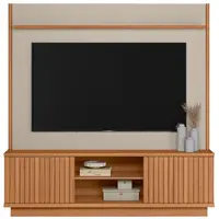 Estante Home Linea Brasil Ravena MDP E MDF 186 x 180 x 41cm