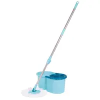 Esfregão Mop Limpeza Prática Mor 8298 13 Litros Rotacão de 360º
