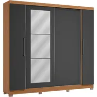 Guarda Roupa / Roupeiro Kappesberg CB01T591 4 Portas e 3 Gavetas MDP 235 x 251 x 53 cm