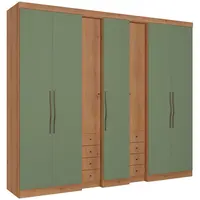 Guarda Roupa / Roupeiro THB Absolut New 7 Portas e 8 Gavetas MDP 233 x 270 x 55cm