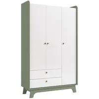 Guarda Roupa / Roupeiro Infantil Kappesberg T401 3 Portas 2 Gavetas MDP 200 x 120 x 47cm