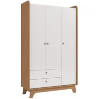 Guarda Roupa / Roupeiro Infantil Kappesberg T401 3 Portas 2 Gavetas MDP 200 x 120 x 47cm