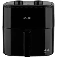 Fritadeira Elétrica Air Fryer Multilaser GO25 4,2L
