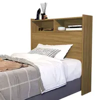 Cabeceira Solteiro Cambel Melissa MDP Com 2 Nichos Para Box 90cm 121 x 95 x 22,5cm