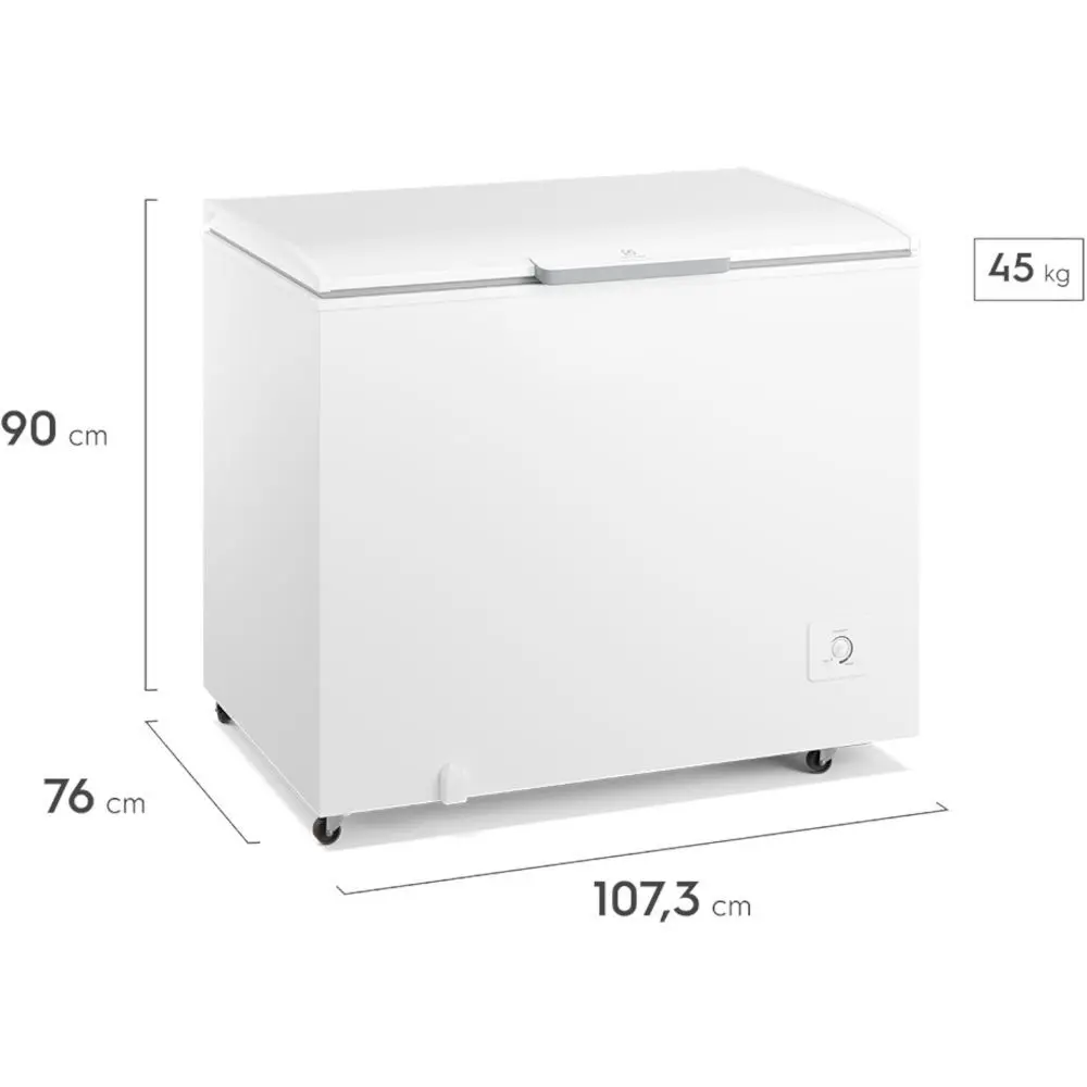 Freezer Horizontal Electrolux HI330T 315L Degelo Manual Inverter