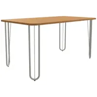 Mesa Retangular Kappesberg CMC1070 6 Lugares Com Tampo em MDP 80.5 x 160 x 90cm