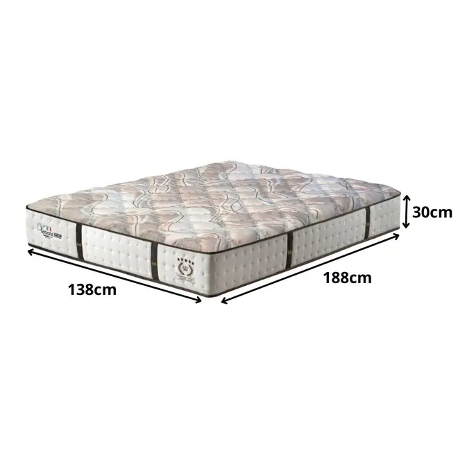 Colchão Casal Gazin Veneza Molas Ensacadas Espuma D33 30 x 138 x