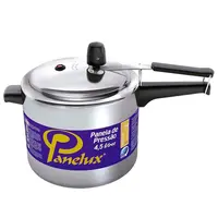 Panela de Pressão Panelux Polida Alumínio 4,5 Litros